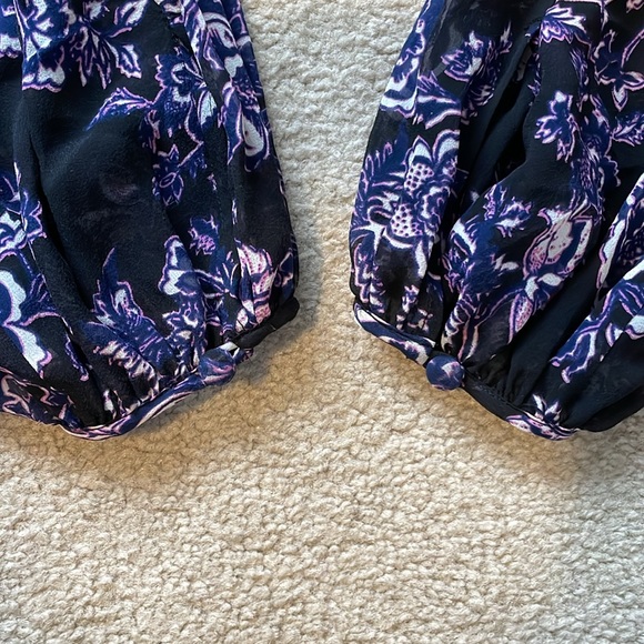 Veronica Beard silk and lace blouse - Picture 11 of 12